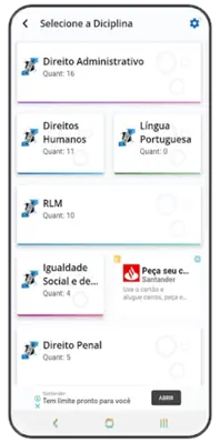 Concurseiro Policial android App screenshot 3