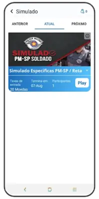 Concurseiro Policial android App screenshot 6